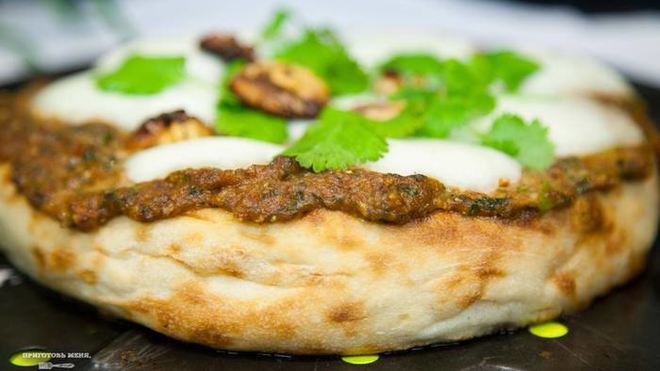 Рецепт пряной лепешки с сыром