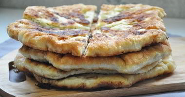 Рецепт Тонких лепешек с зеленью