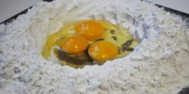 Рецепт тонких лепешек с зеленью