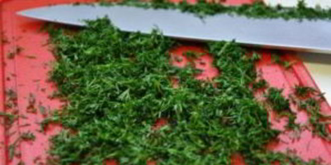 Рецепт тонких лепешек с зеленью