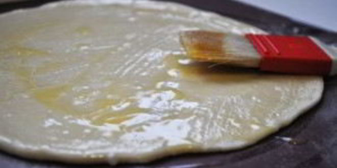 Рецепт тонких лепешек с зеленью