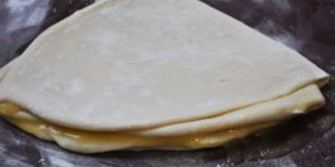 Рецепт тонких лепешек с зеленью