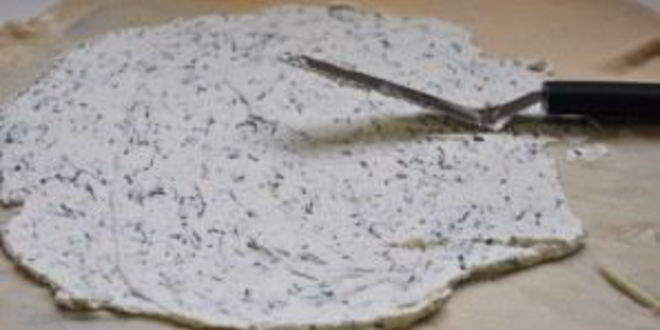 Рецепт тонких лепешек с зеленью