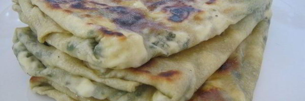 Рецепт Турецкой лепешки гезлеме