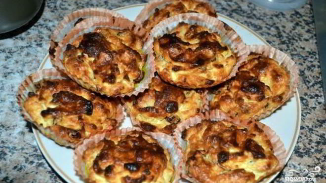 Рецепт диетических творожных маффинов