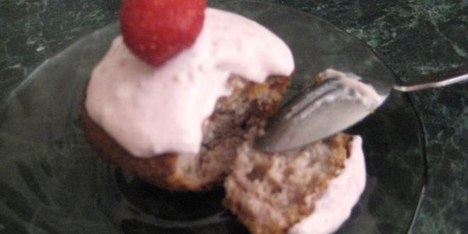 Рецепт клубничных маффинов