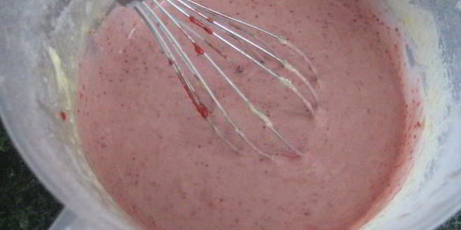 Рецепт клубничных маффинов