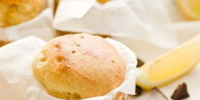 Рецепт Лимонных маффинов с джемом