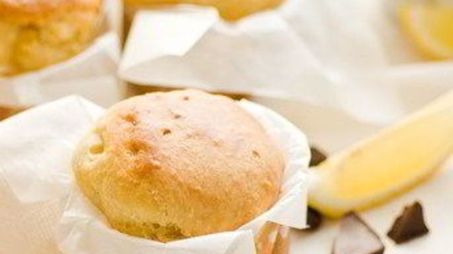 Рецепт лимонных маффинов с джемом