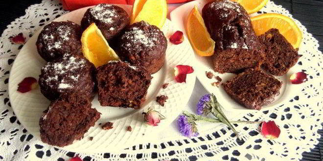 Рецепт маффинов с апельсином и бананом