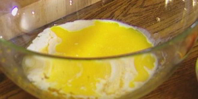 Рецепт маффинов с апельсиновым соком, орехами и курагой