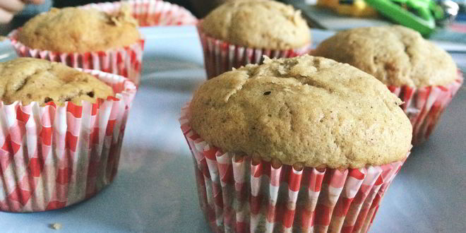 Рецепт Маффинов с бананом и корицей
