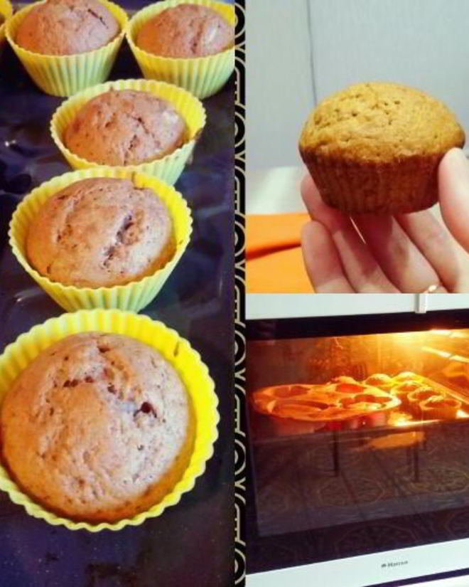 Рецепт маффинов с бананом и корицей
