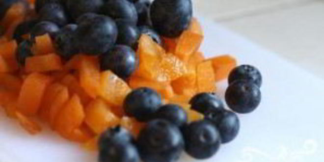 Рецепт маффинов с черникой и абрикосами