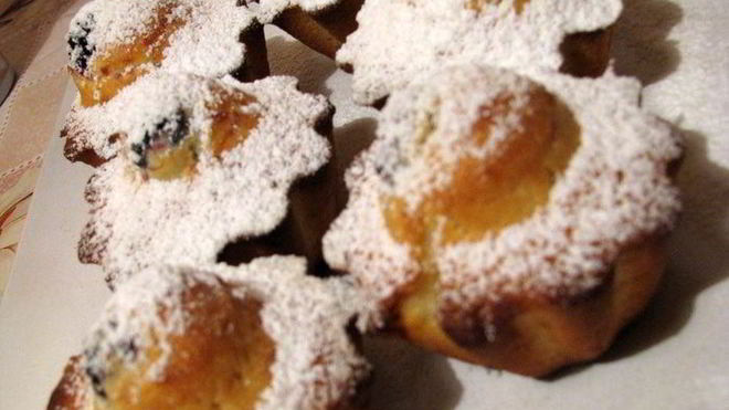 Рецепт маффинов с ежевикой