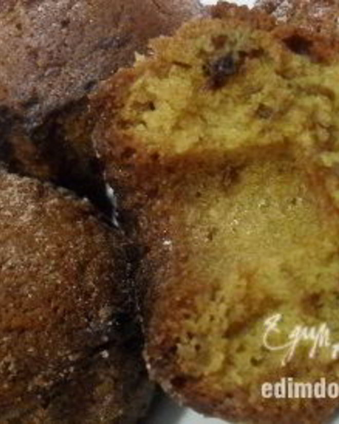 Рецепт маффинов с халвой