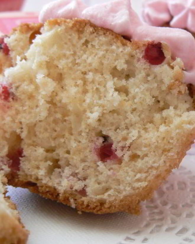 Рецепт маффинов с красной смородиной