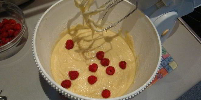 Рецепт маффинов с малиной