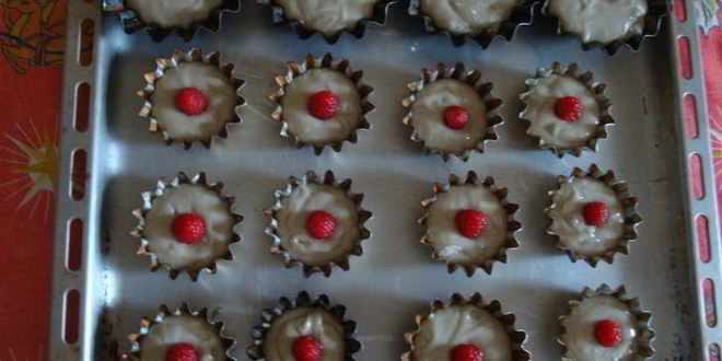 Рецепт маффинов с малиной