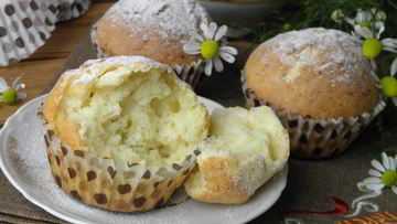 Рецепты маффинов с творогом