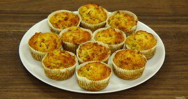 Рецепт Маффинов с яблоками и орехами