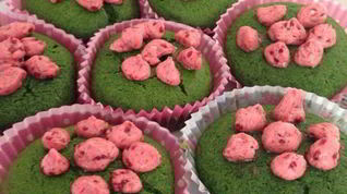 Рецепт Маффинов со шпинатом и белым шоколадом