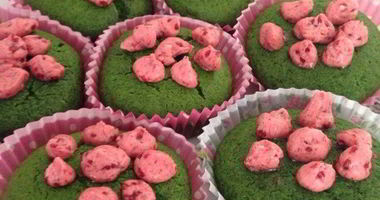 Рецепт Маффинов со шпинатом и белым шоколадом