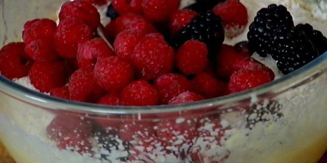 Рецепт маффинов со свежими ягодами