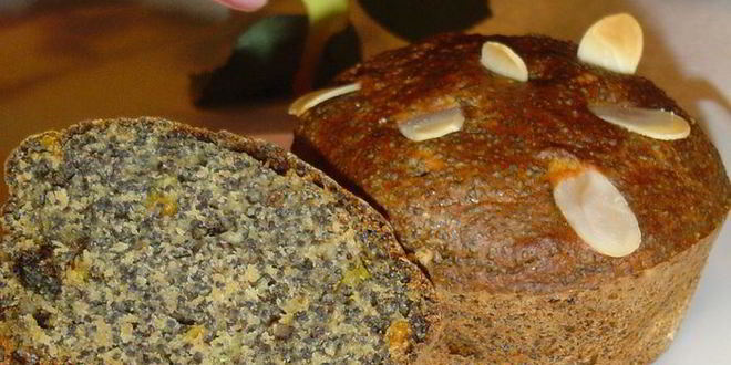 Рецепт маковых постных маффинов