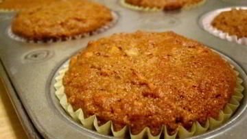 Рецепт Морковных вегетарианских маффинов