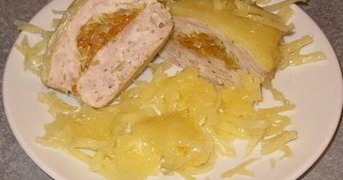 Рецепт Мясных маффинов с овощной начинкой