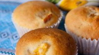 Рецепт Персиковых маффинов