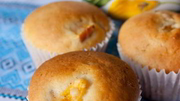 Рецепт Персиковых маффинов