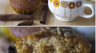 Рецепт Постных тыквенных маффинов