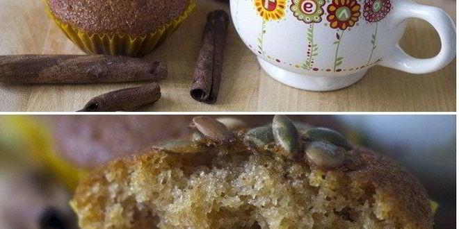 Рецепт Постных тыквенных маффинов