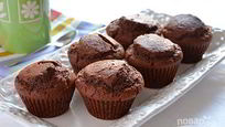 Рецепт Шоколадных маффинов с какао