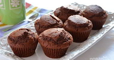Рецепт Шоколадных маффинов с какао