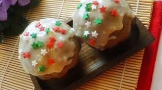 Рецепт Шоколадных маффинов с лимонной глазурью