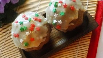 Рецепт Шоколадных маффинов с лимонной глазурью