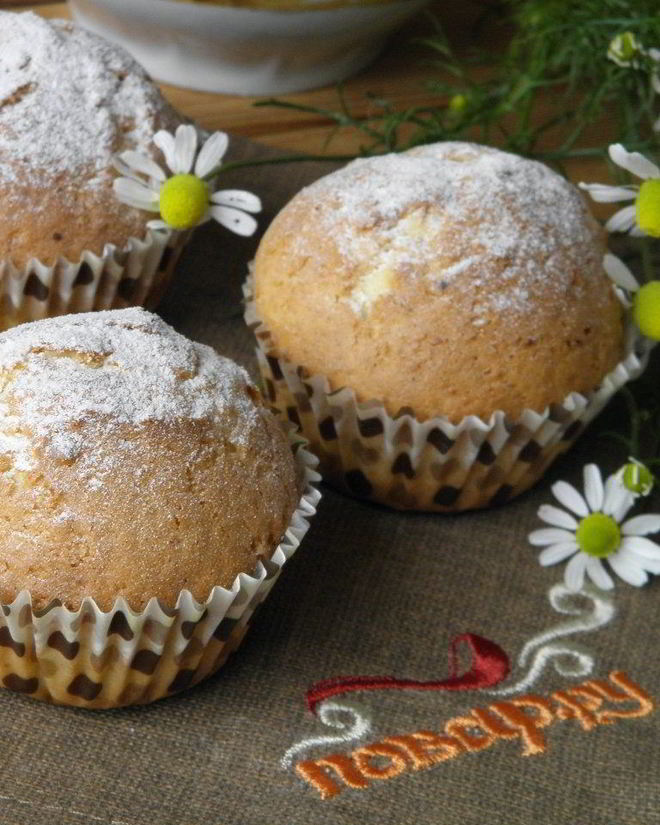 Рецепт творожных маффинов классических