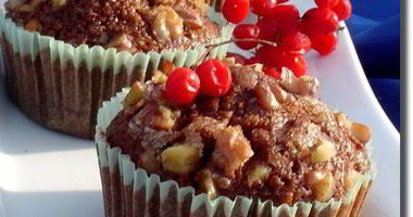 Рецепт Тыквенных маффинов с грецкими орехами и корицей