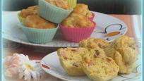 Рецепт Закусочных маффинов с ветчиной