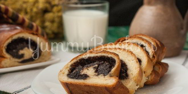 Рецепт Макового дрожжевого рулета