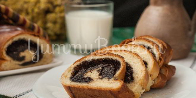 Рецепт макового дрожжевого рулета