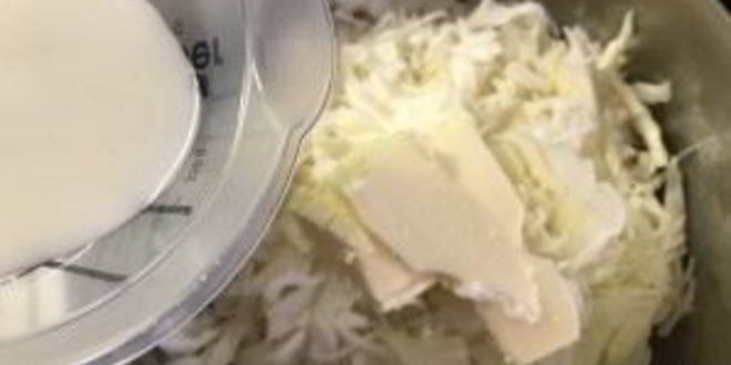 Рецепт капустного манника