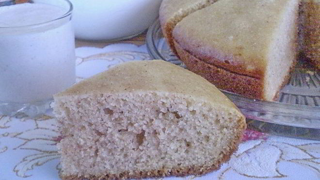 Рецепт классического манника на кефире