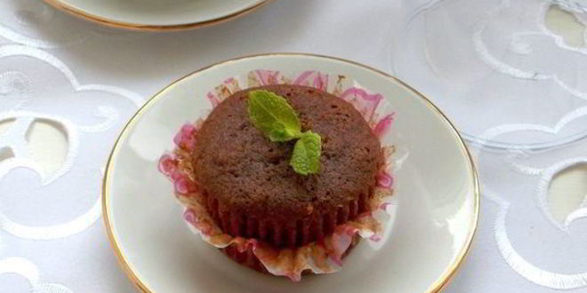 Рецепт маффина-манника шоколад в шоколаде