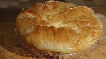 Рецепт Манника из теста фило