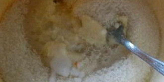 Рецепт манника на кефире без яиц