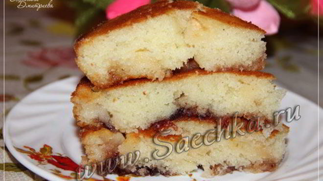 Рецепт манника на кефире